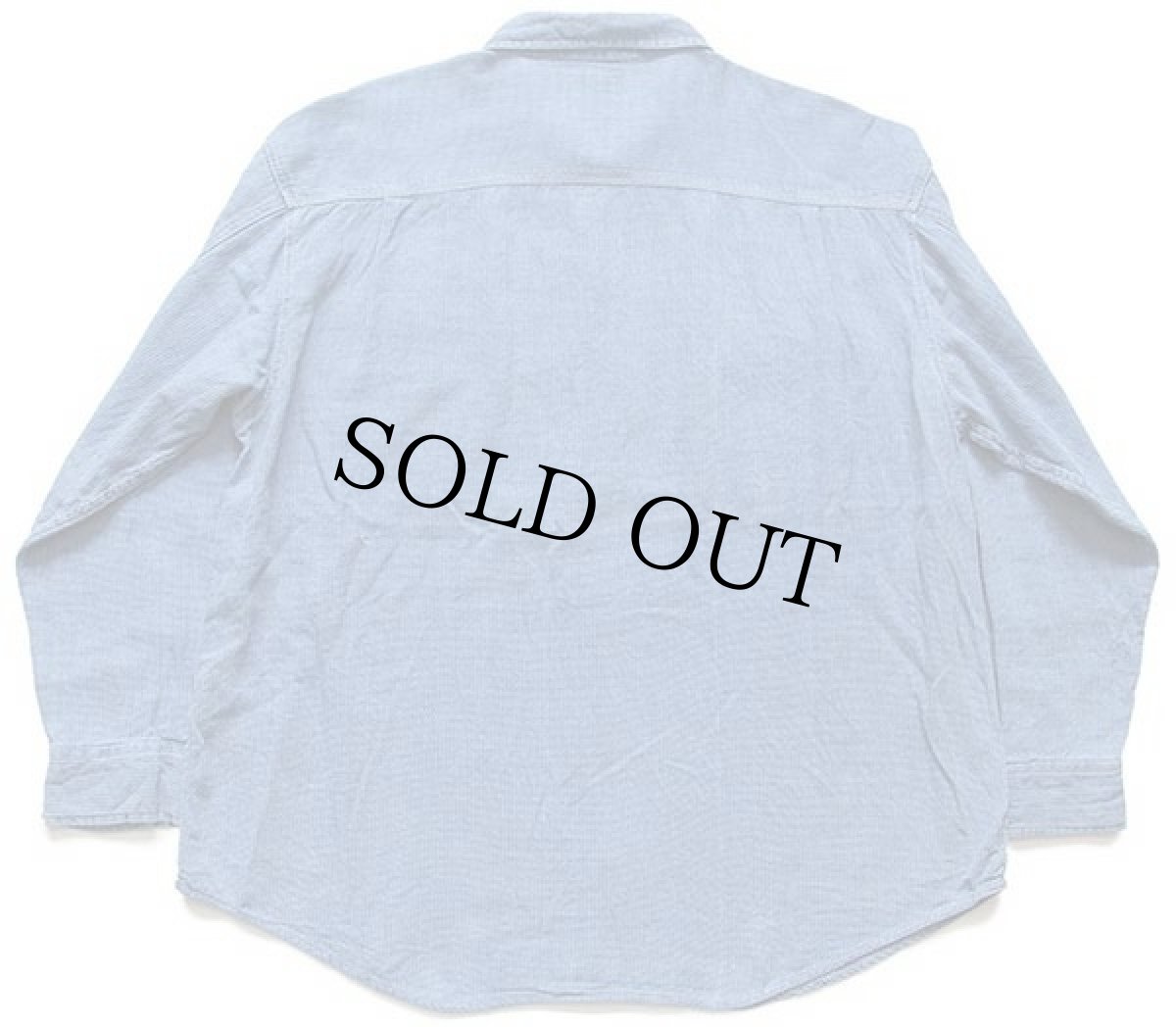 画像2: 00s ARIZONA ピンチェック コットン ワークシャツ (2)