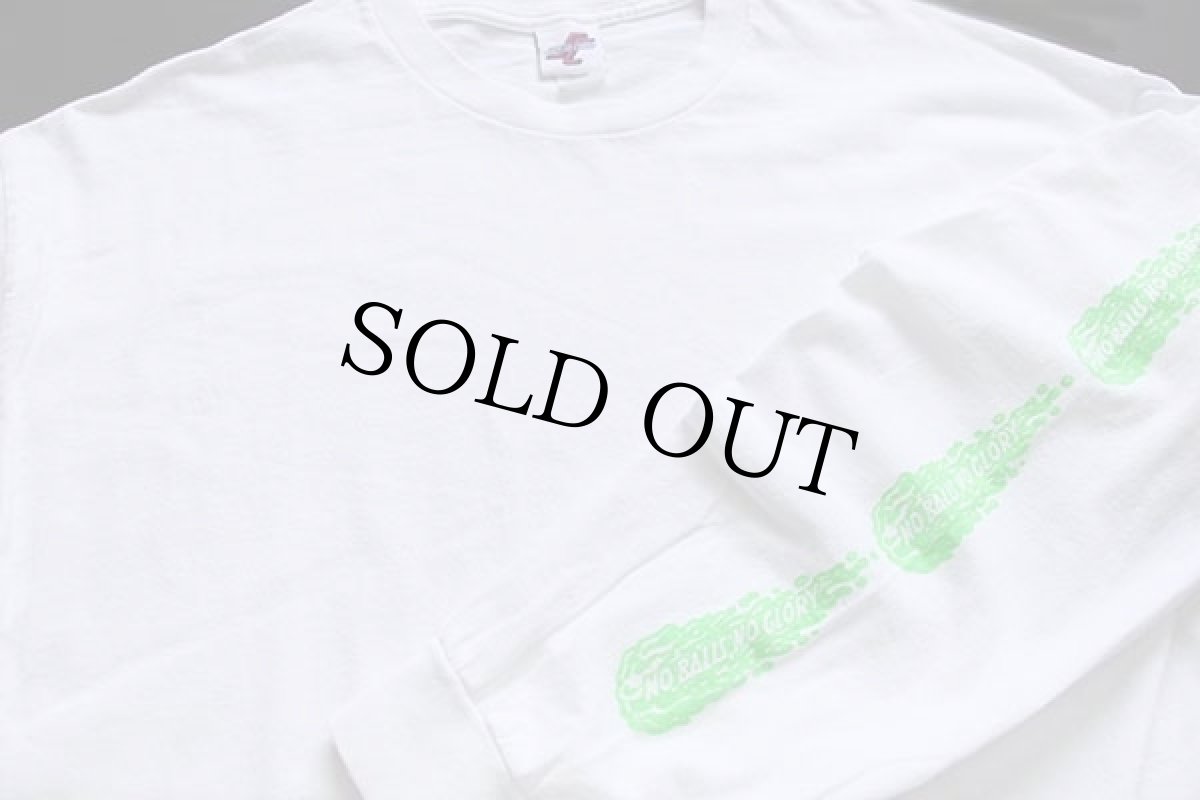 画像3: SANTA CRUZサンタクルーズ SLIME BALLS 蛍光プリント コットン 長袖Tシャツ 白 XL (3)