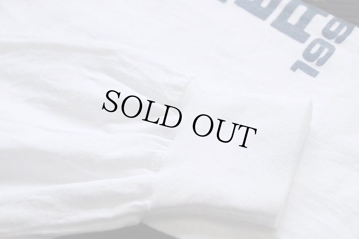 画像5: 90s USA製 Hanes HAYWARD TO CABLE BIRKEBEINER 1990 コットン 長袖Tシャツ 白 L (5)