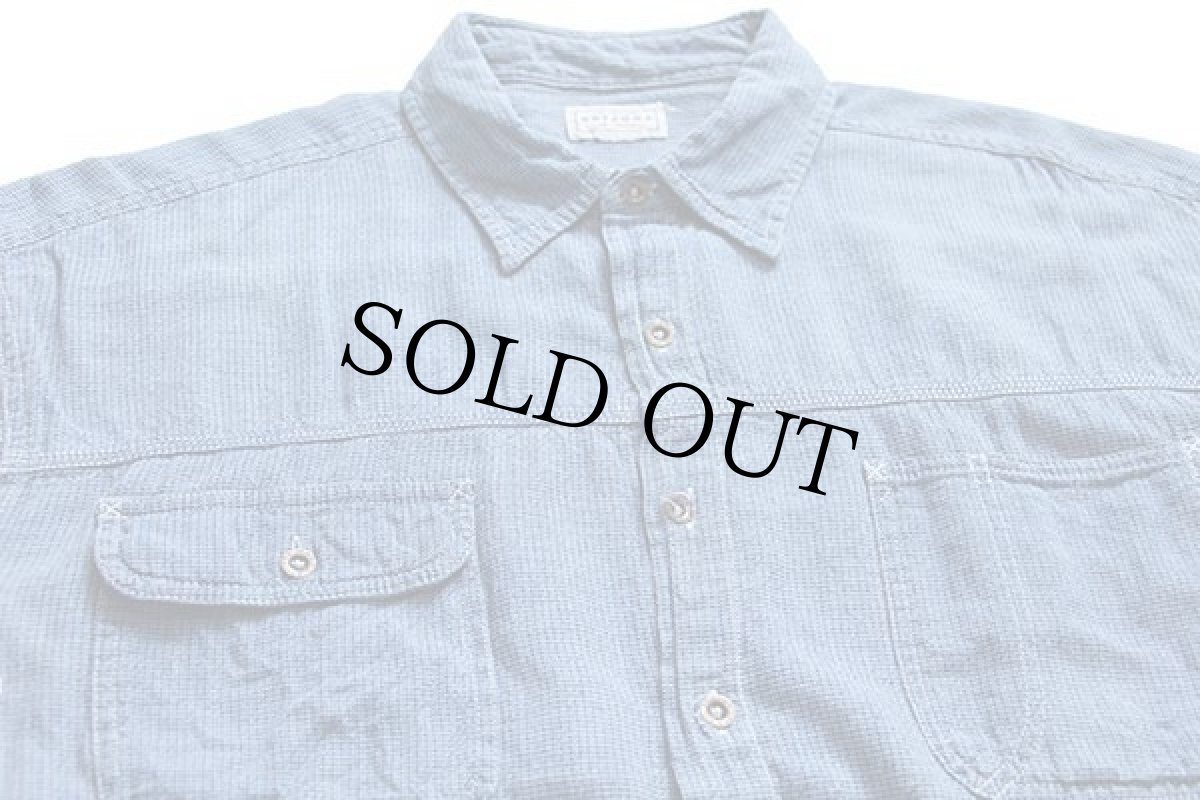 画像3: 00s ARIZONA ピンチェック コットン ワークシャツ (3)