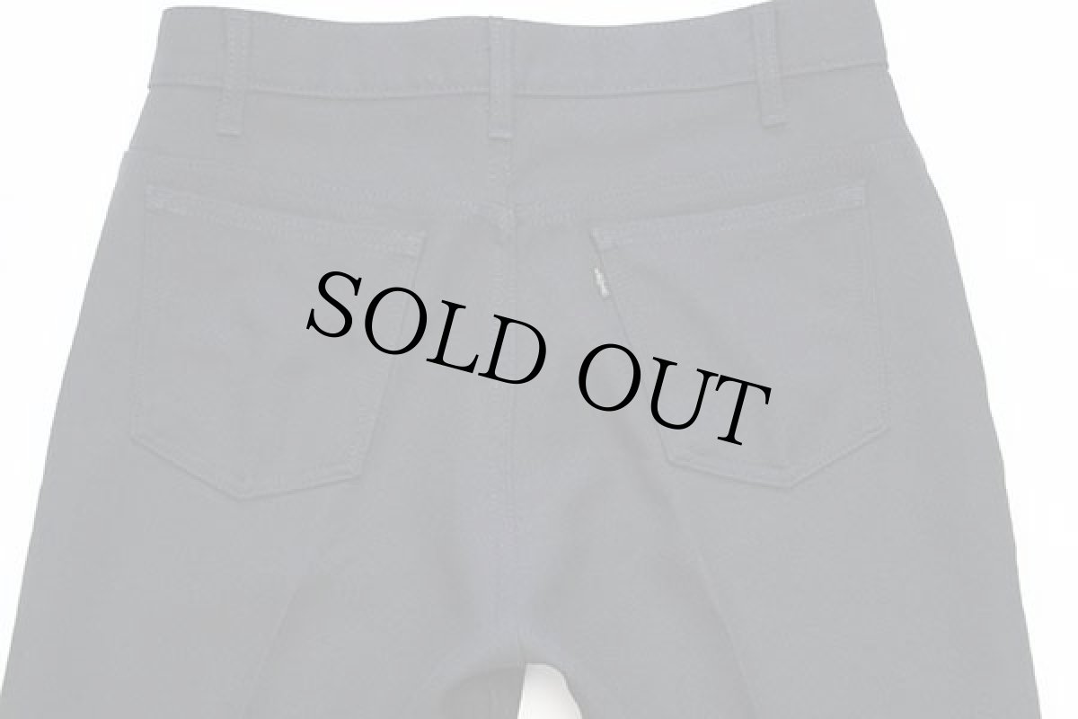 画像5: 90s USA製 Levi'sリーバイス 517 ポリエステルパンツ 黒 w33★スタプレ (5)