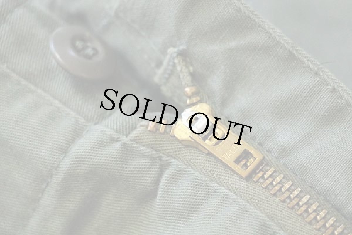 画像8: 70s 米軍 U.S.ARMY ユーティリティ ベイカーパンツ オリーブグリーン w36 (8)