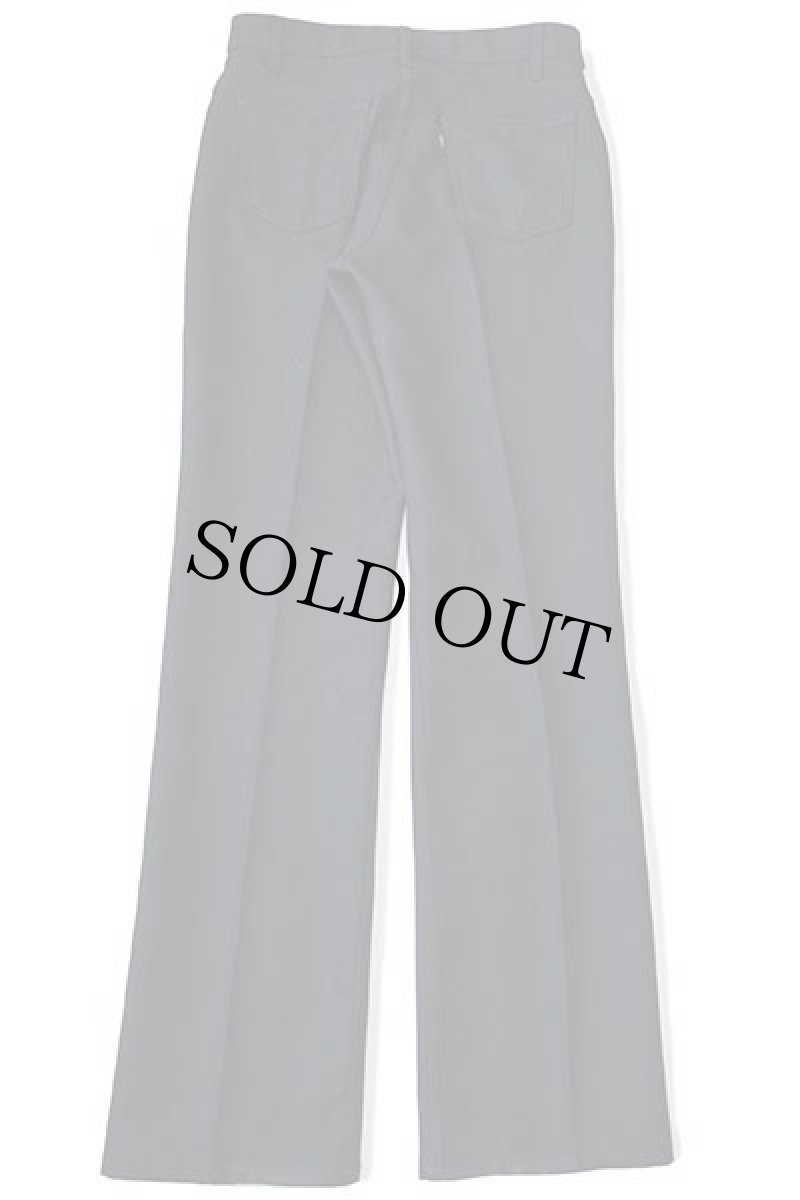 画像3: 90s USA製 Levi'sリーバイス 517 ポリエステルパンツ 黒 w33★スタプレ (3)