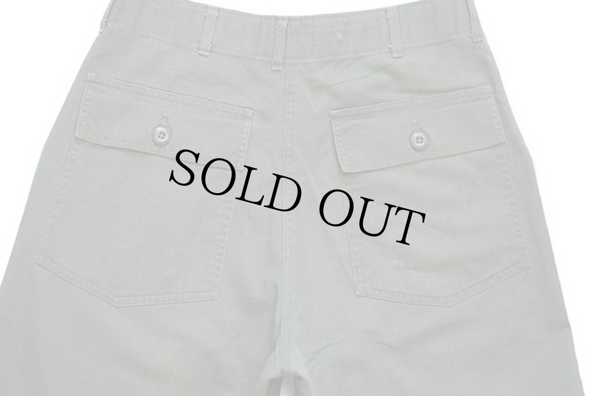 画像5: 70s 米軍 U.S.ARMY ユーティリティ ベイカーパンツ オリーブグリーン w31 (5)