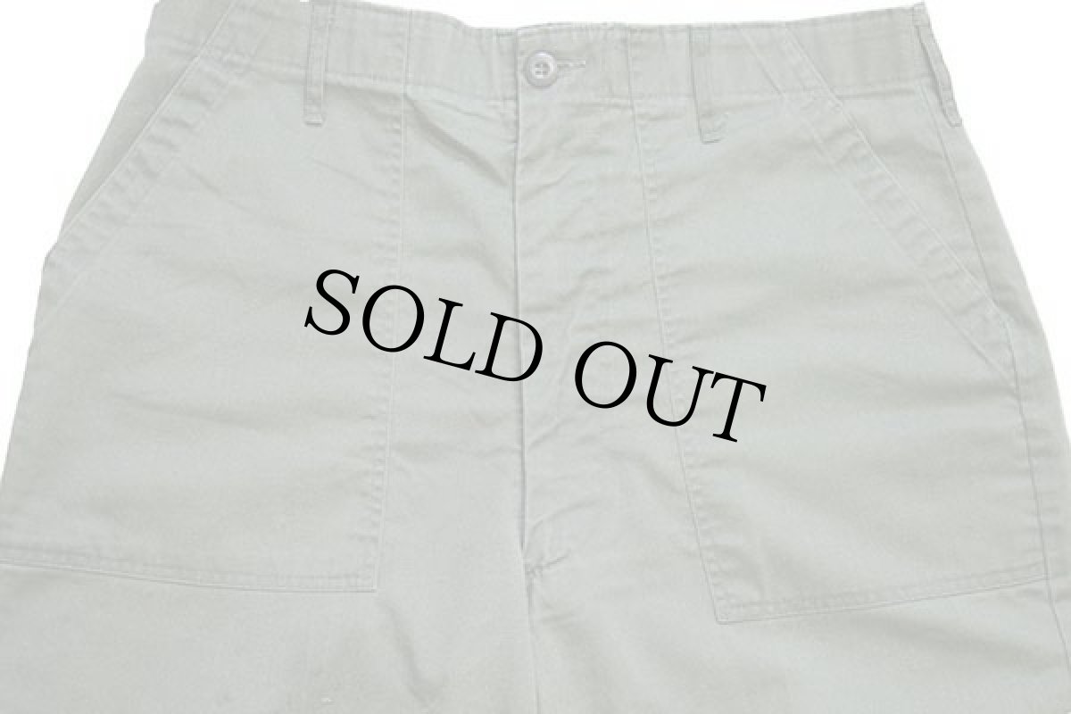 画像4: 70s 米軍 U.S.ARMY ユーティリティ ベイカーパンツ オリーブグリーン w36 (4)