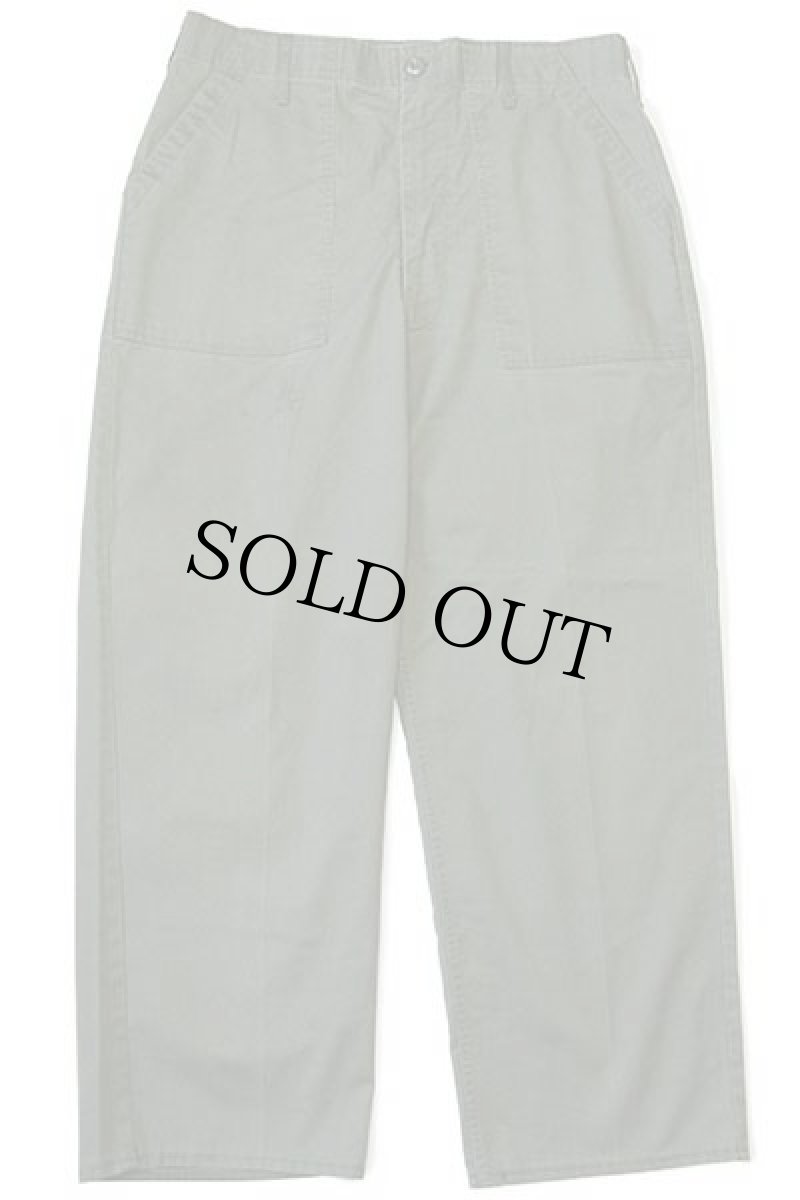 画像2: 70s 米軍 U.S.ARMY ユーティリティ ベイカーパンツ オリーブグリーン w36 (2)