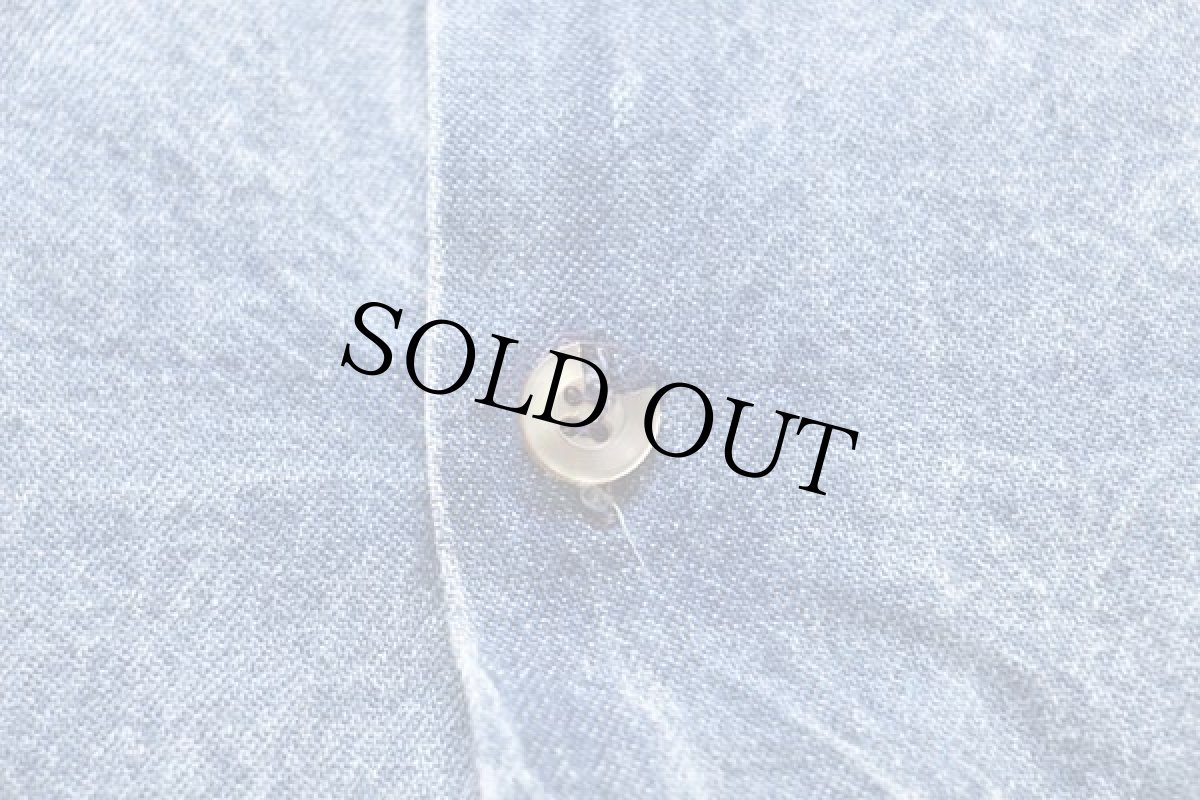 画像7: 80s USA製 HUTSPAH ケミカルウォッシュ デニムシャツ M★アシッド (7)