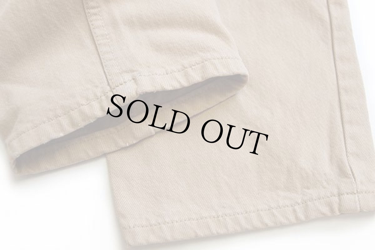 画像8: 00s USA製 Levi'sリーバイス 550 カラーデニムパンツ 後染め カーキ w32 L30★B (8)