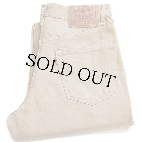 00s USA製 Levi'sリーバイス 550 カラーデニムパンツ 後染め