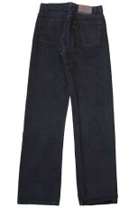 画像3: デッドストック★80s USA製 Levi'sリーバイス 501 ブラック デニムパンツ 後染め w29 L30 (3)