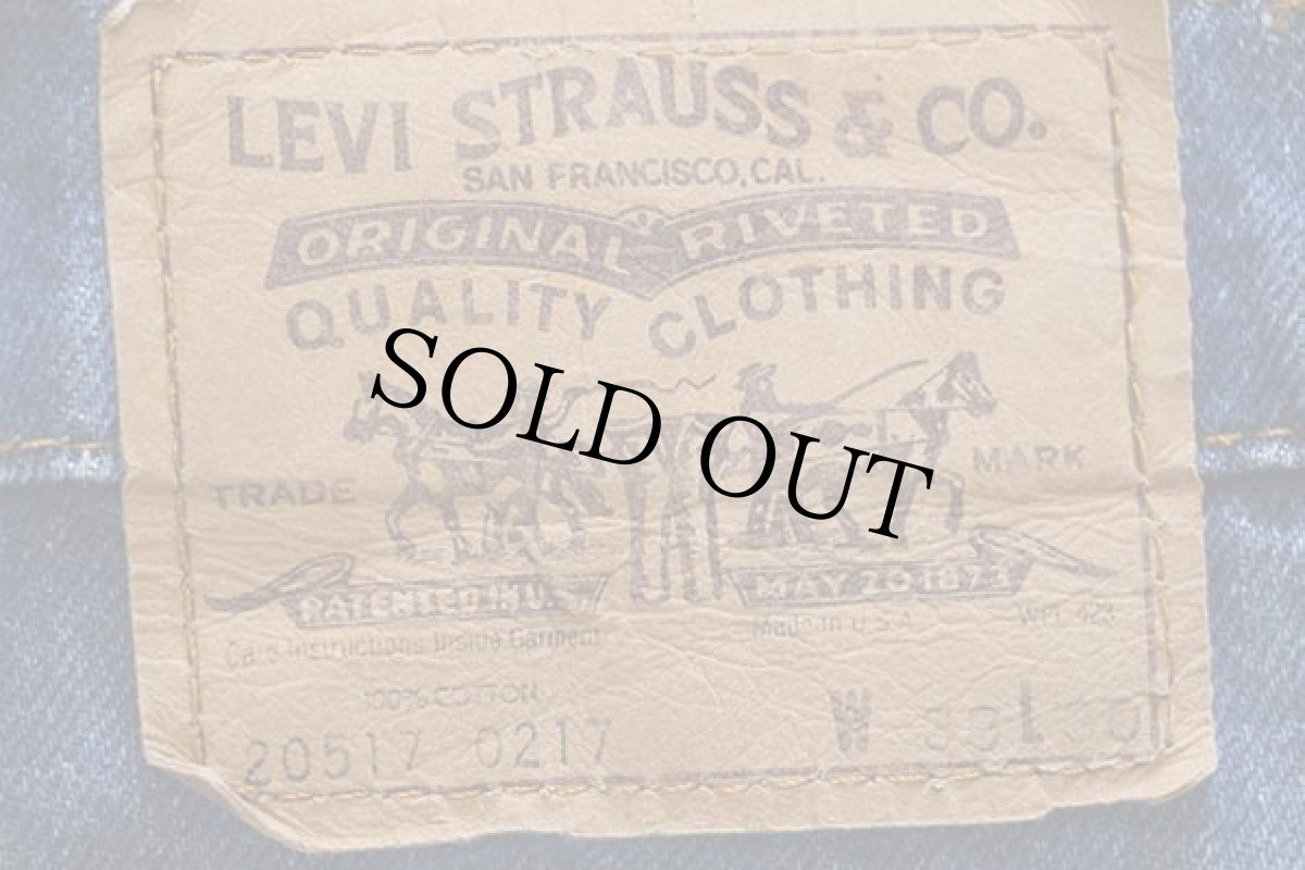 画像6: 80s USA製 Levi'sリーバイス 517 デニムパンツ w38 L30★49 ブーツカット (6)