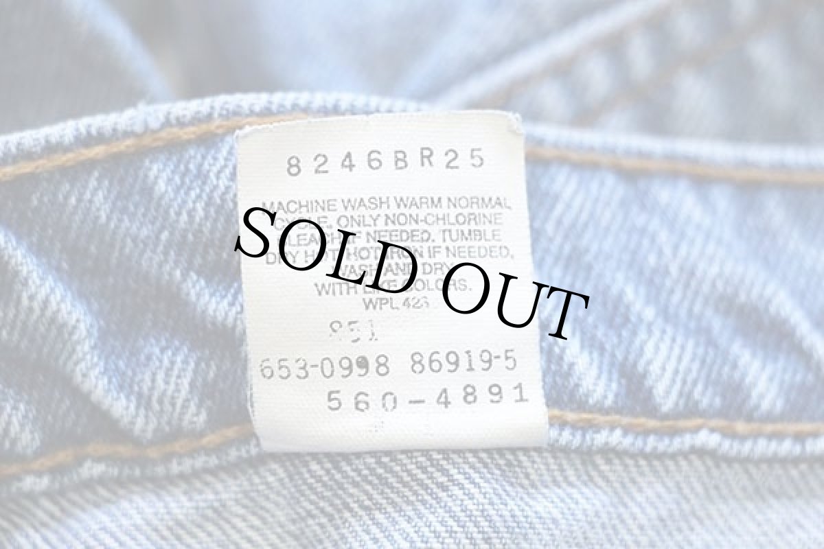 画像7: 90s USA製 Levi'sリーバイス 560 デニムパンツ w36 L32★55 (7)