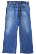 画像2: 80s USA製 Levi'sリーバイス 517 デニムパンツ w38 L30★49 ブーツカット (2)