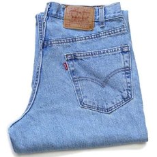 画像1: 00s USA製 Levi'sリーバイス 550 デニムパンツ w34 L32★167 (1)