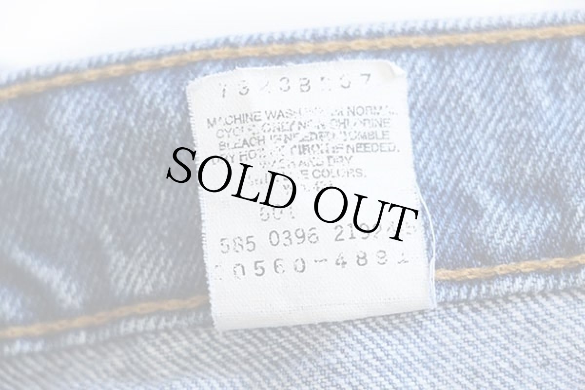 画像7: 90s USA製 Levi'sリーバイス 560 デニムパンツ w36 L32★61 (7)