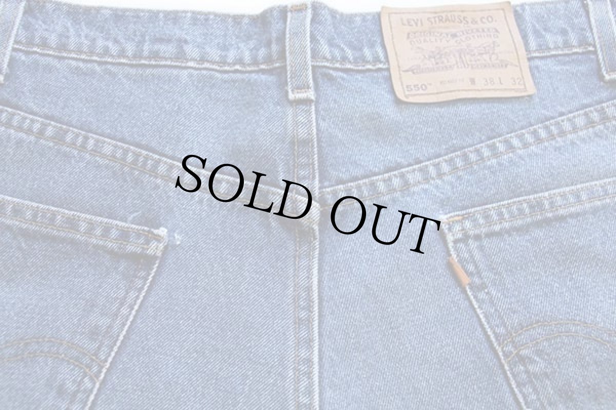 画像5: 90s USA製 Levi'sリーバイス 550 デニムパンツ w38 L32★75 (5)