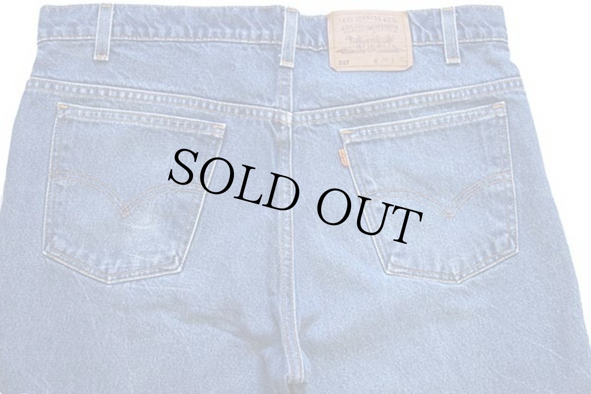 画像5: 90s USA製 Levi'sリーバイス 517 デニムパンツ w38 L30★44 ブーツカット (5)