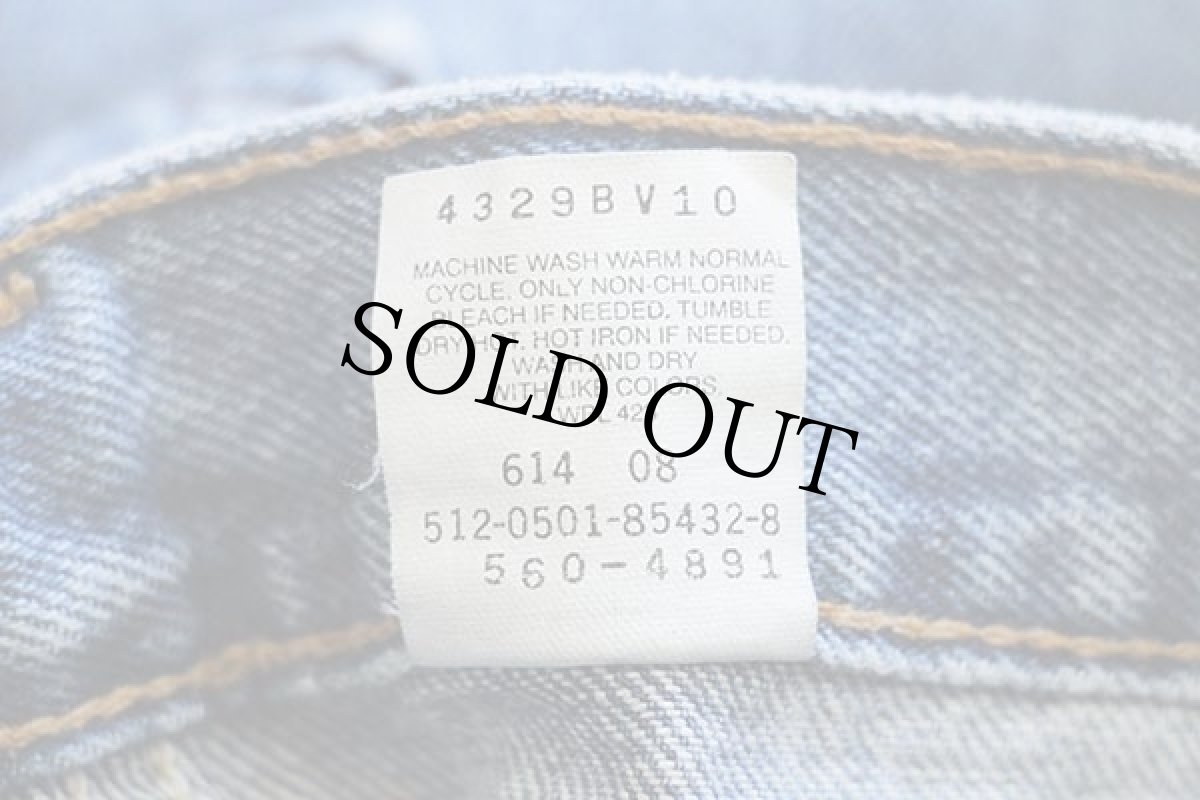 画像7: 00s USA製 Levi'sリーバイス 560 デニムパンツ w40 L30★58 (7)