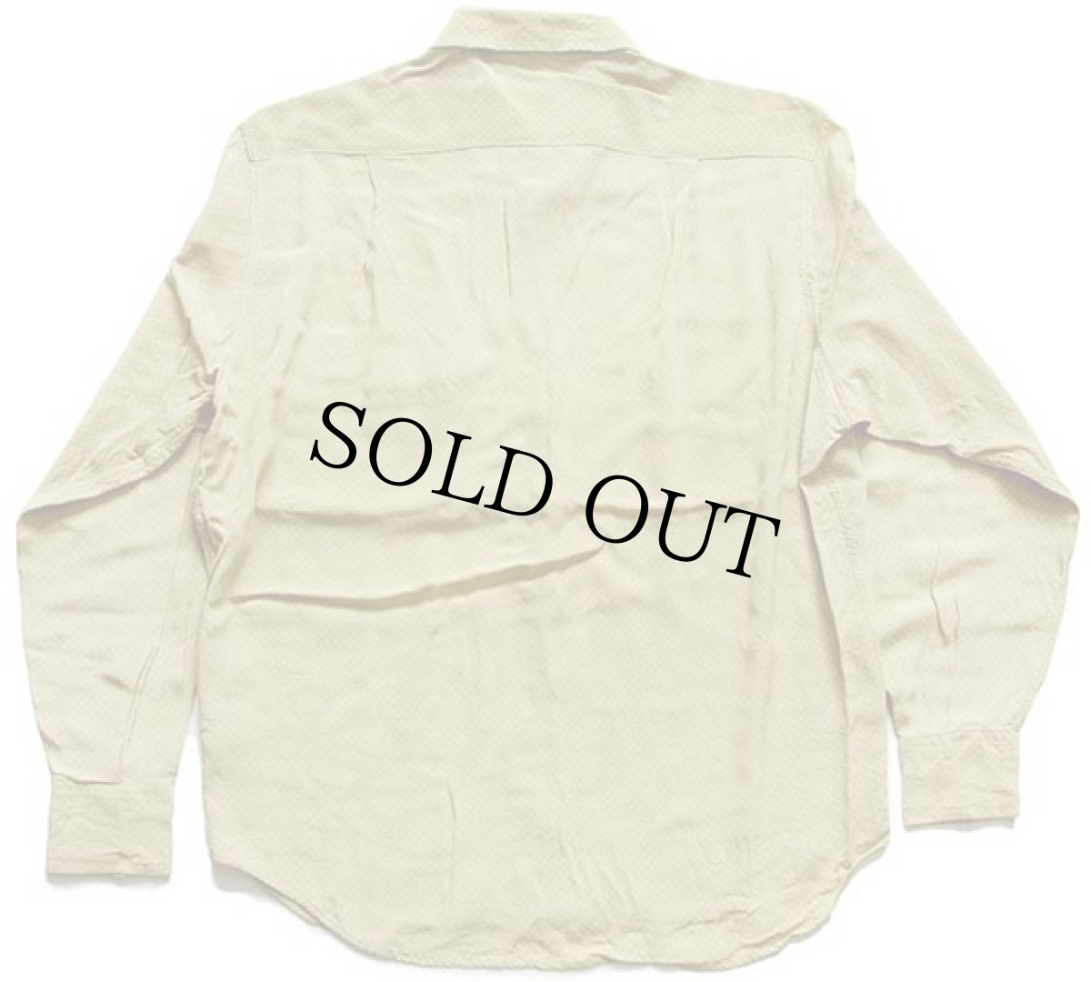 画像2: 80s Saint Andre ドット柄 レーヨンシャツ 黄 S (2)