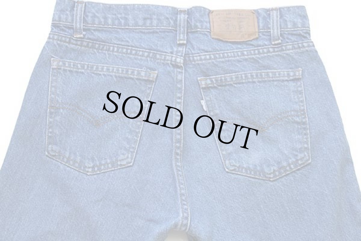 画像5: 80s USA製 Levi'sリーバイス 508 デニムパンツ w32 L32 (5)