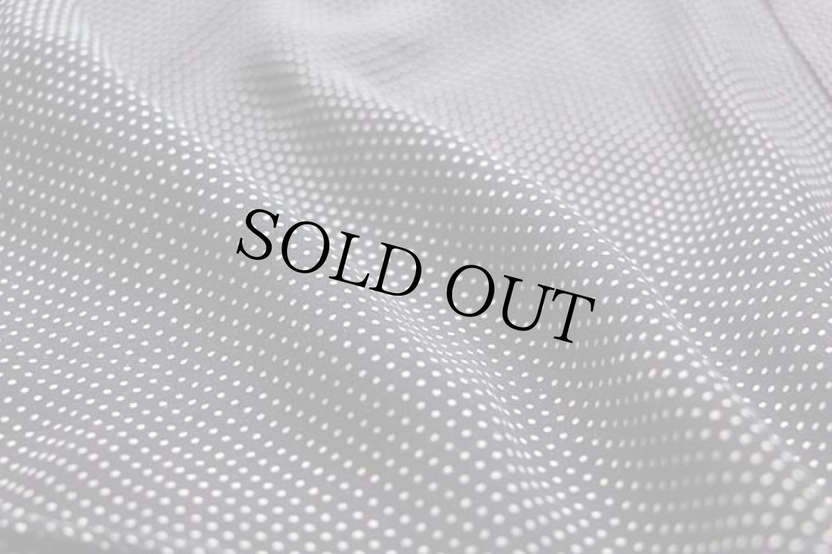 画像5: 80s イタリア製 JIMMY BOY ドット柄 ボタンダウン レーヨンシャツ 黒×白 M (5)