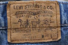 画像6: 80s USA製 Levi'sリーバイス 509 デニムパンツ w38 L32 (6)