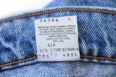 画像7: 90s USA製 Levi'sリーバイス 570 デニムパンツ w29 L32 (7)