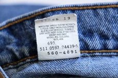 画像7: 90s USA製 Levi'sリーバイス 560 デニムパンツ w33 L32★49 (7)