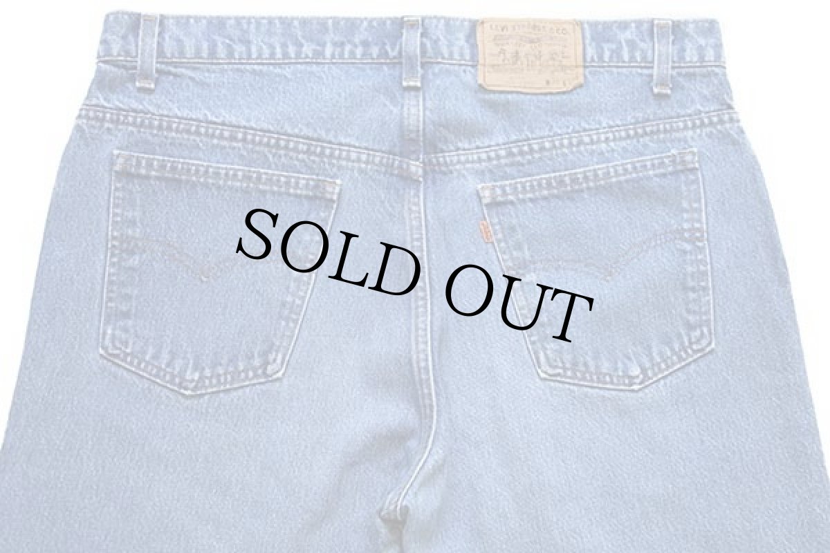 画像5: 80s USA製 Levi'sリーバイス 509 デニムパンツ W38 L32 (5)