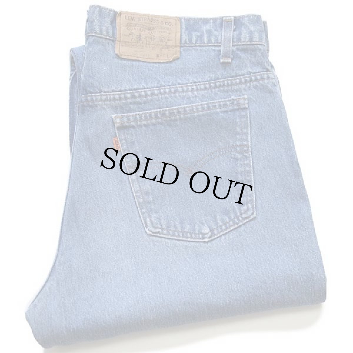 画像1: 80s USA製 Levi'sリーバイス 509 デニムパンツ W38 L32 (1)