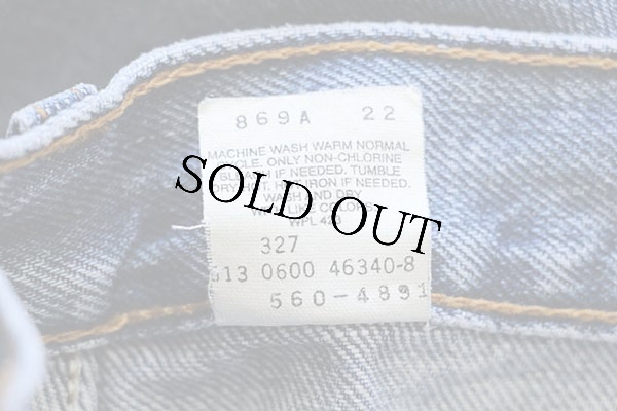 画像7: 00s USA製 Levi'sリーバイス 560 デニムパンツ w36 L30★67 (7)