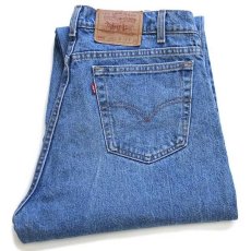 画像1: 90s USA製 Levi'sリーバイス 560 デニムパンツ w36 L32★61 (1)