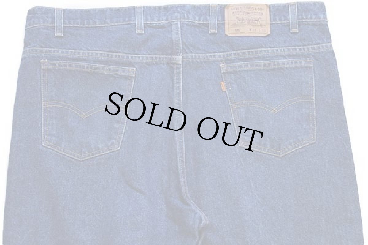 画像5: 90s USA製 Levi'sリーバイス 517 デニムパンツ w44 L30★45 ブーツカット 特大 (5)