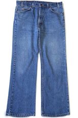 画像2: 90s USA製 Levi'sリーバイス 517 デニムパンツ w36 L29★43 ブーツカット (2)