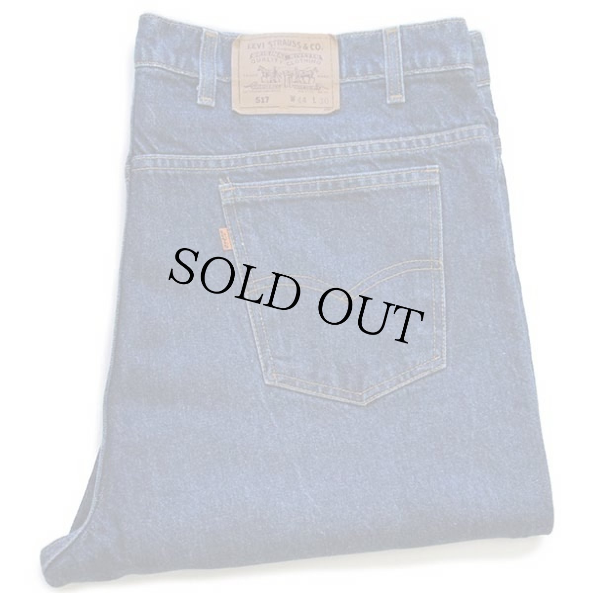 画像1: 90s USA製 Levi'sリーバイス 517 デニムパンツ w44 L30★45 ブーツカット 特大 (1)