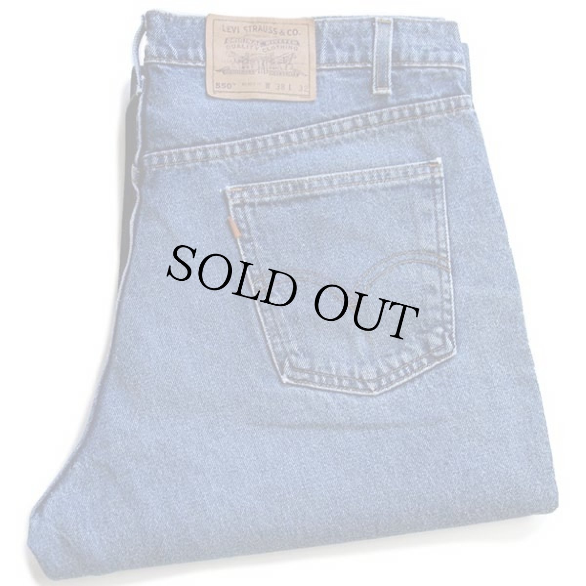 画像1: 90s USA製 Levi'sリーバイス 550 デニムパンツ w38 L32★75 (1)