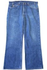 画像2: 90s USA製 Levi'sリーバイス 517 デニムパンツ w38 L30★44 ブーツカット (2)