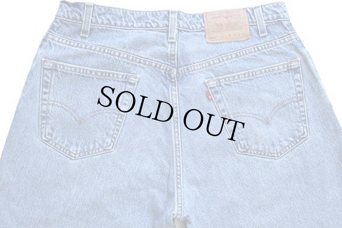 画像5: 90s USA製 Levi'sリーバイス 560 デニムパンツ w36 L32★55 (5)