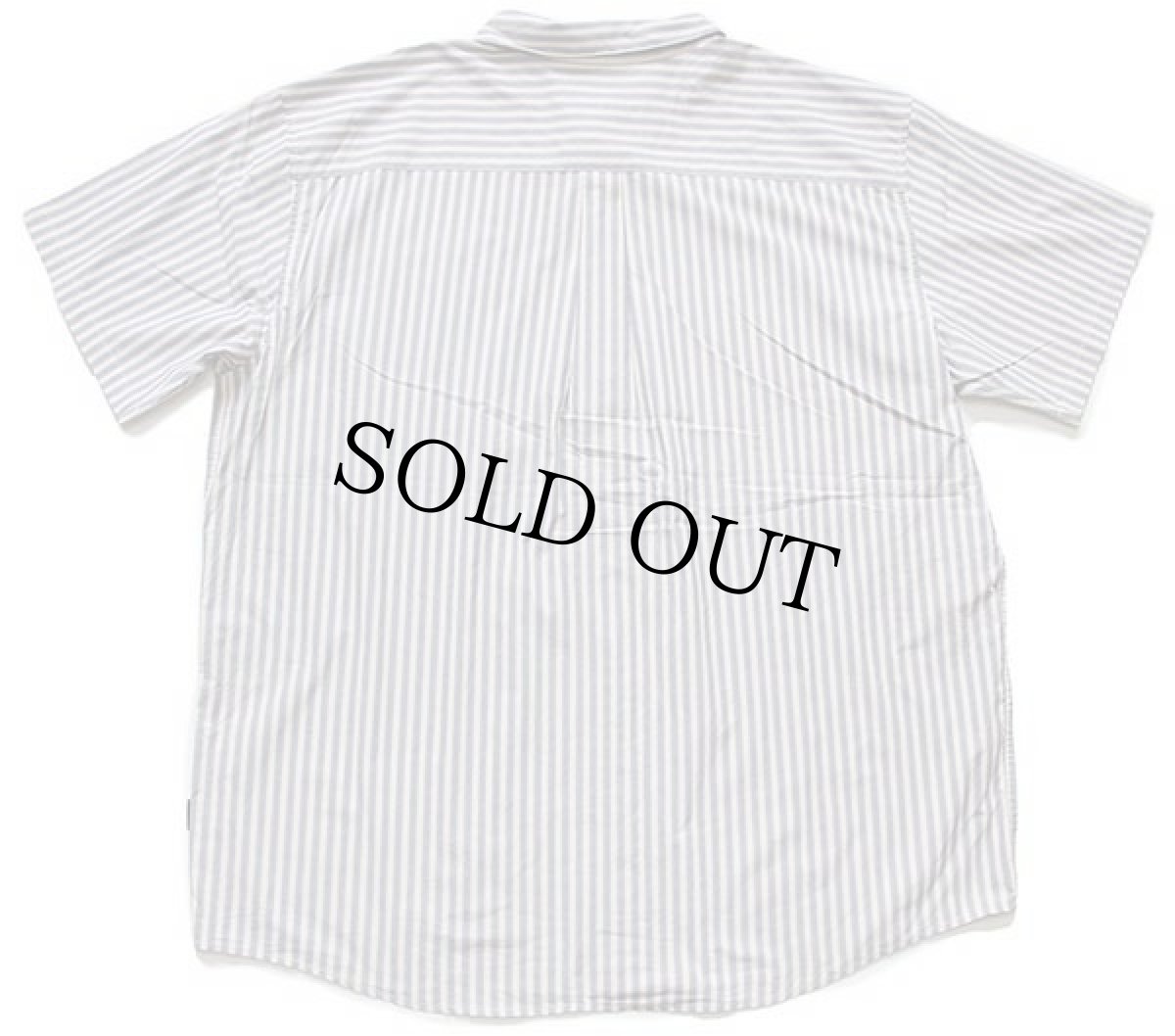 画像2: patagoniaパタゴニア マルチストライプ 半袖 オーガニックコットンシャツ XXL (2)