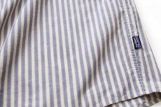 画像5: patagoniaパタゴニア マルチストライプ 半袖 オーガニックコットンシャツ XXL (5)