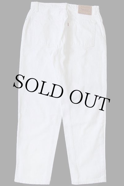 リーバイスヴィンテージ90s USA製 Levi’s 550 ホワイトデニム 90s USA製 Levi'sリーバイス 550 ホワイト デニムパンツ 14 PET.M