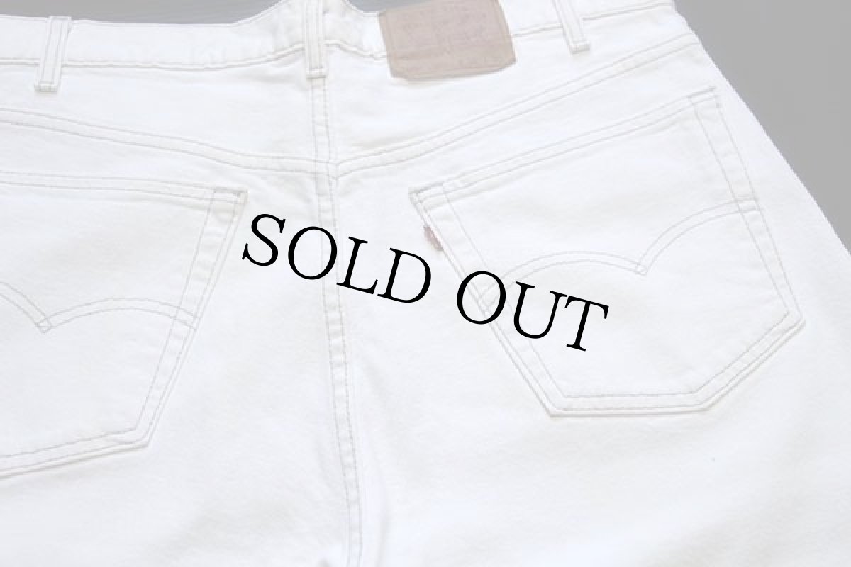 画像5: 90s USA製 Levi'sリーバイス 560 カラーデニムパンツ 生成り w38 L30 (5)