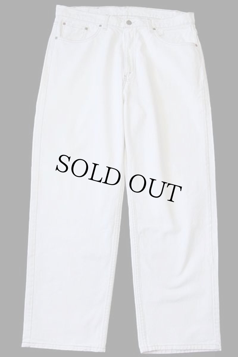 画像2: 90s USA製 Levi'sリーバイス 560 カラーデニムパンツ 生成り w38 L30 (2)