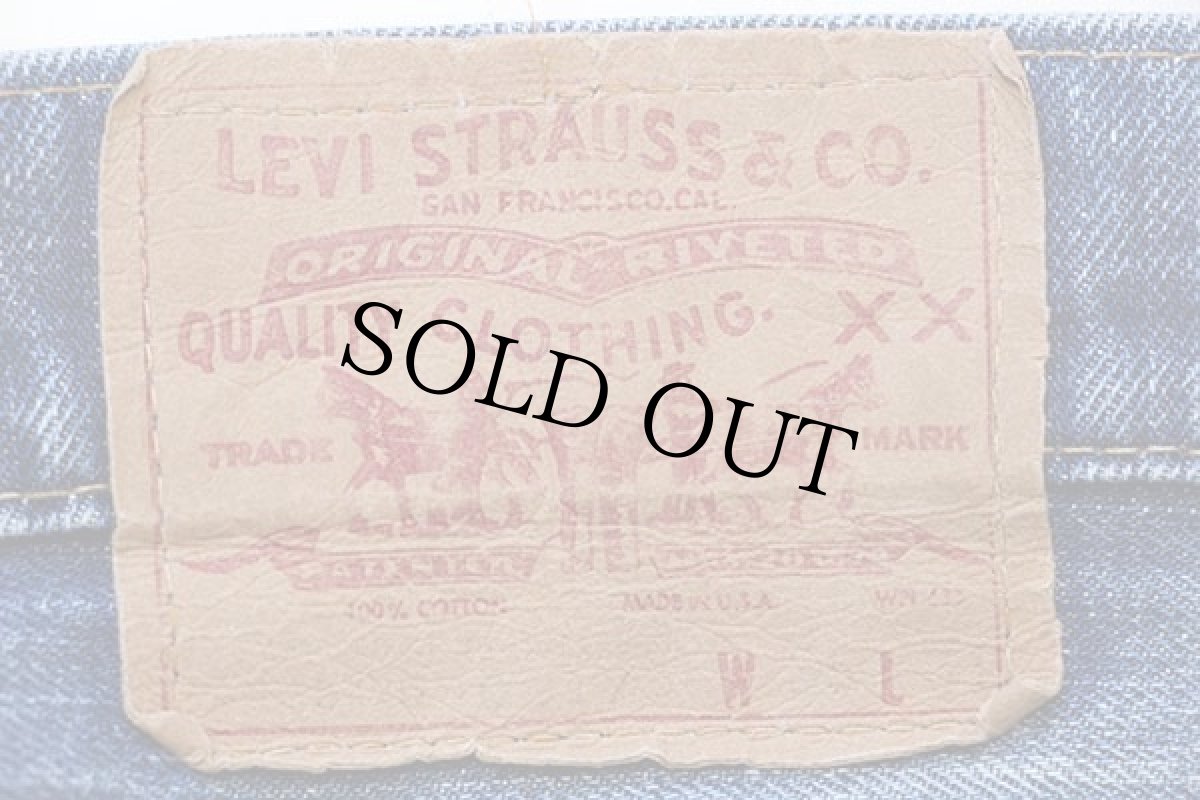 画像6: 70s USA製 Levi'sリーバイス 505 シングル 66前期 デニムパンツ w36 (6)