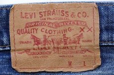 画像6: 70s USA製 Levi'sリーバイス 505 シングル 66前期 デニムパンツ w36 (6)