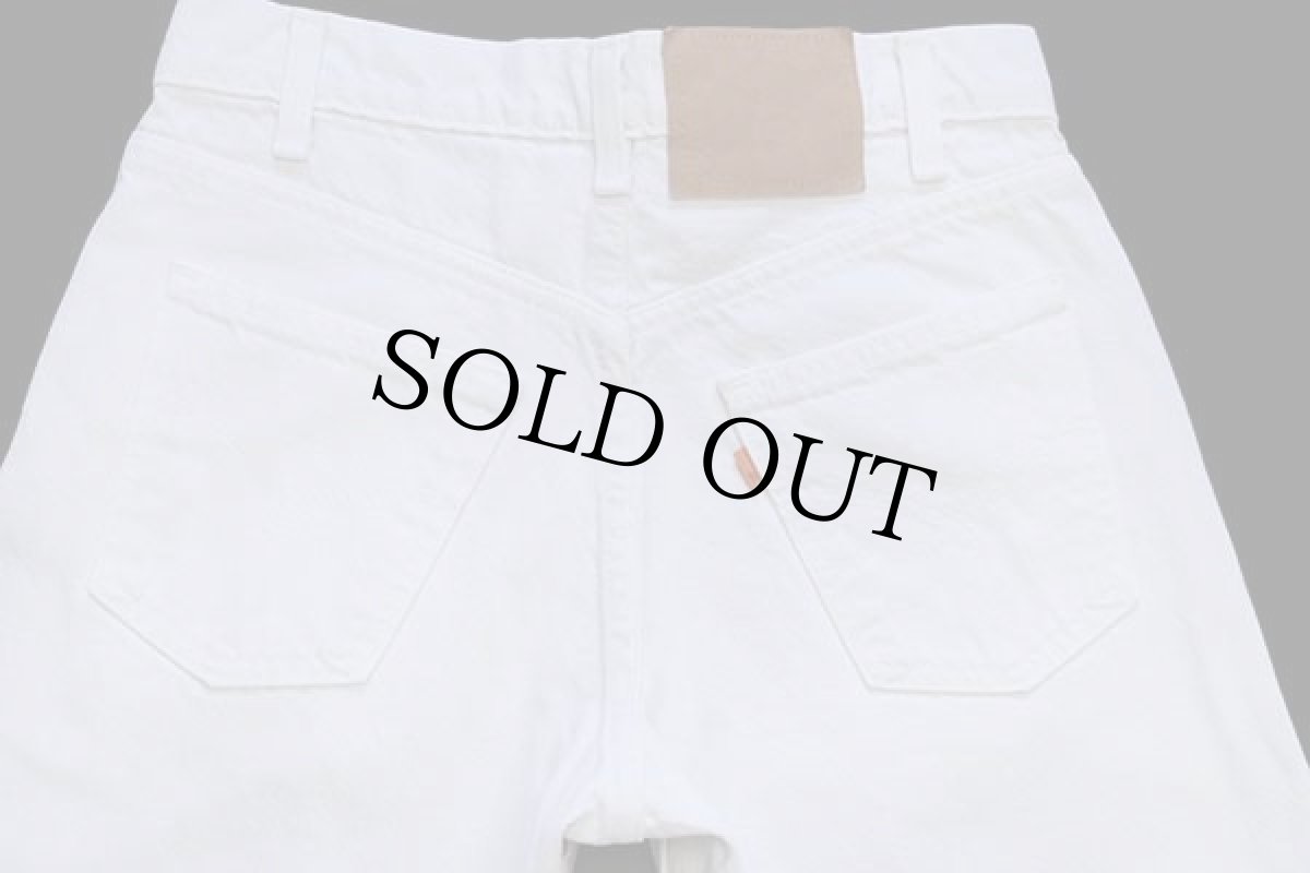 画像5: 90s USA製 Levi'sリーバイス 550 ホワイト デニムパンツ w28 L32 (5)