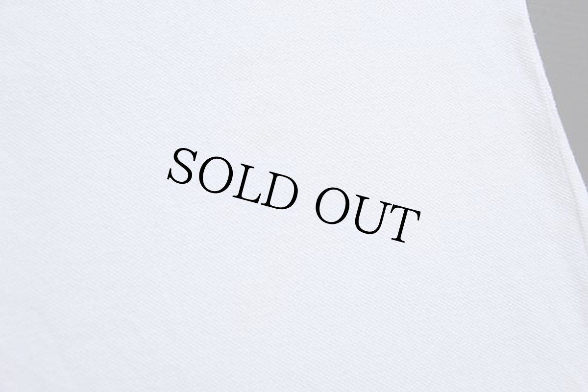 画像6: 70s フランス製 CHEMISE LACOSTEラコステ ワンポイント ポケット付き コットン 鹿の子 ポロシャツ 白 4 (6)