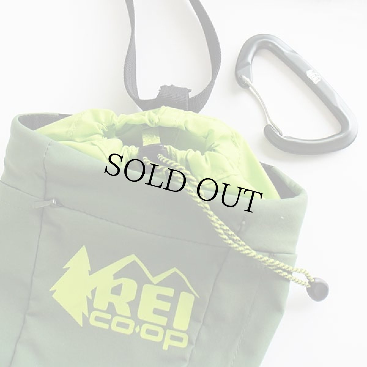 画像6: REI COOP ナイロン ショルダーバッグ カラビナ付き (6)