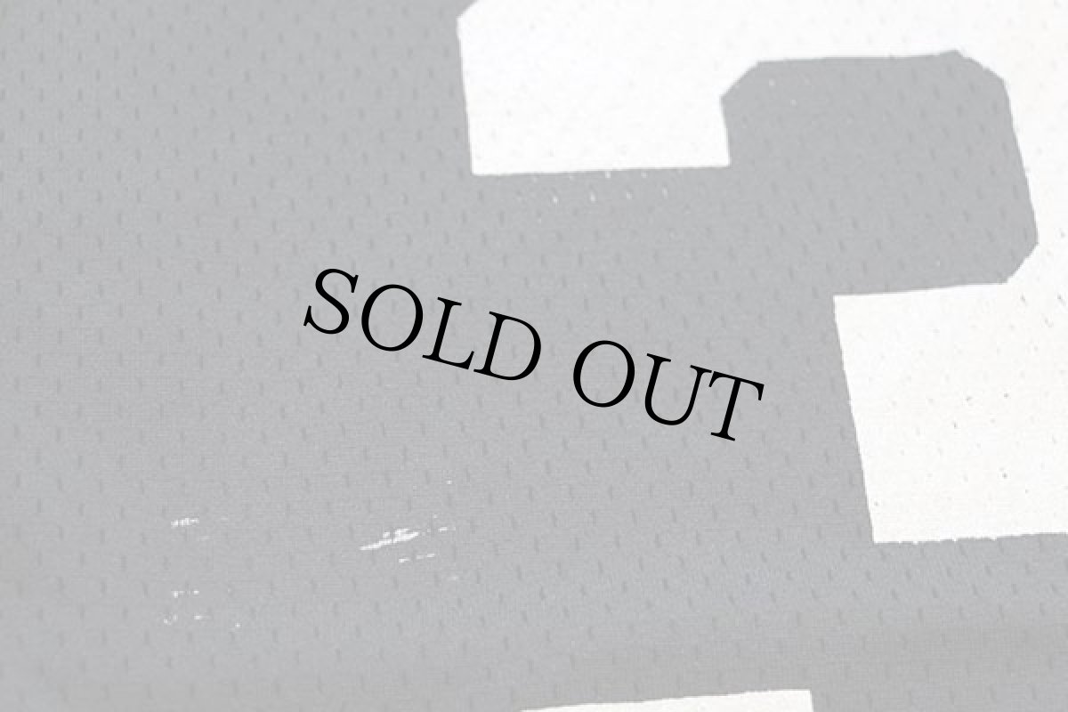 画像5: 80s USA製 Championチャンピオン 34 ナンバリング ナイロン メッシュ ゲームシャツ 黒 XL (5)