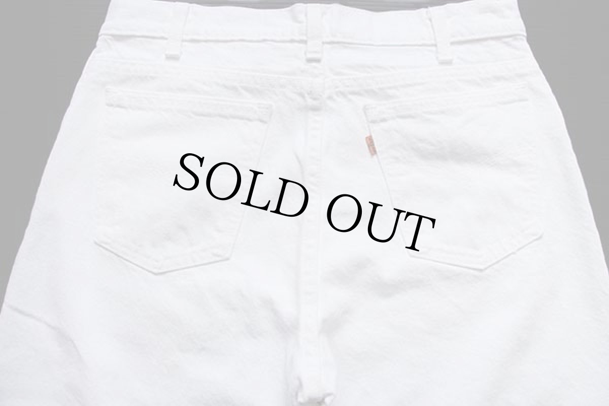 画像5: 90s USA製 Levi'sリーバイス 560 ホワイト デニムパンツ w33 L32 (5)